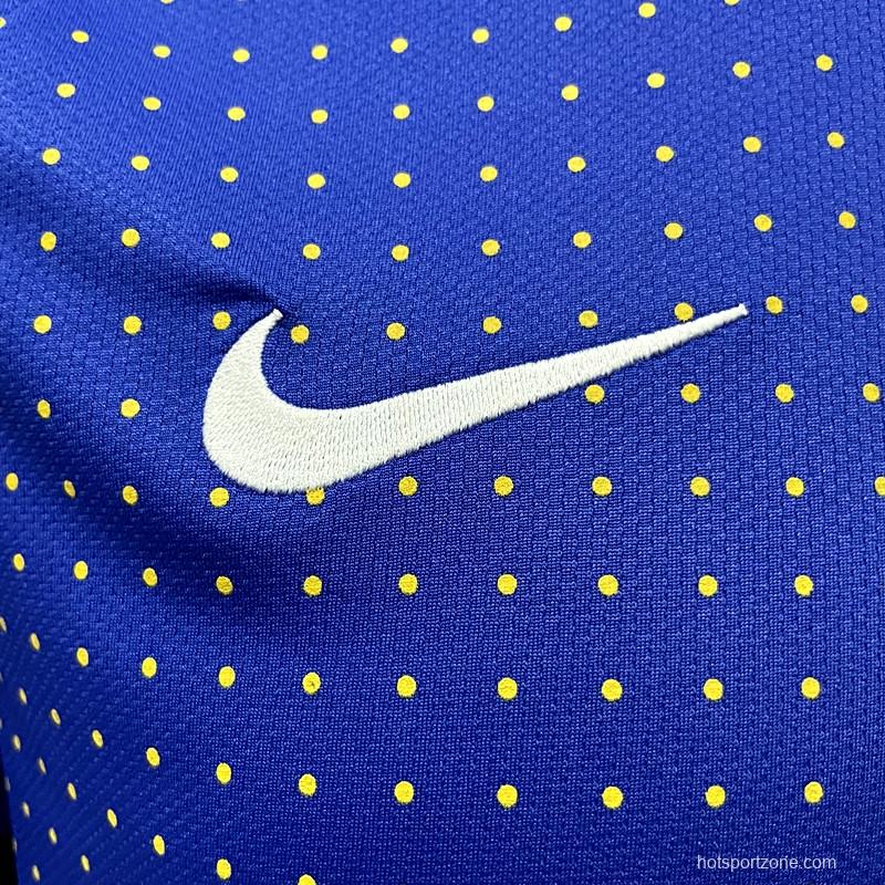 Retro 2010 Brazil Away Soccer Jersey