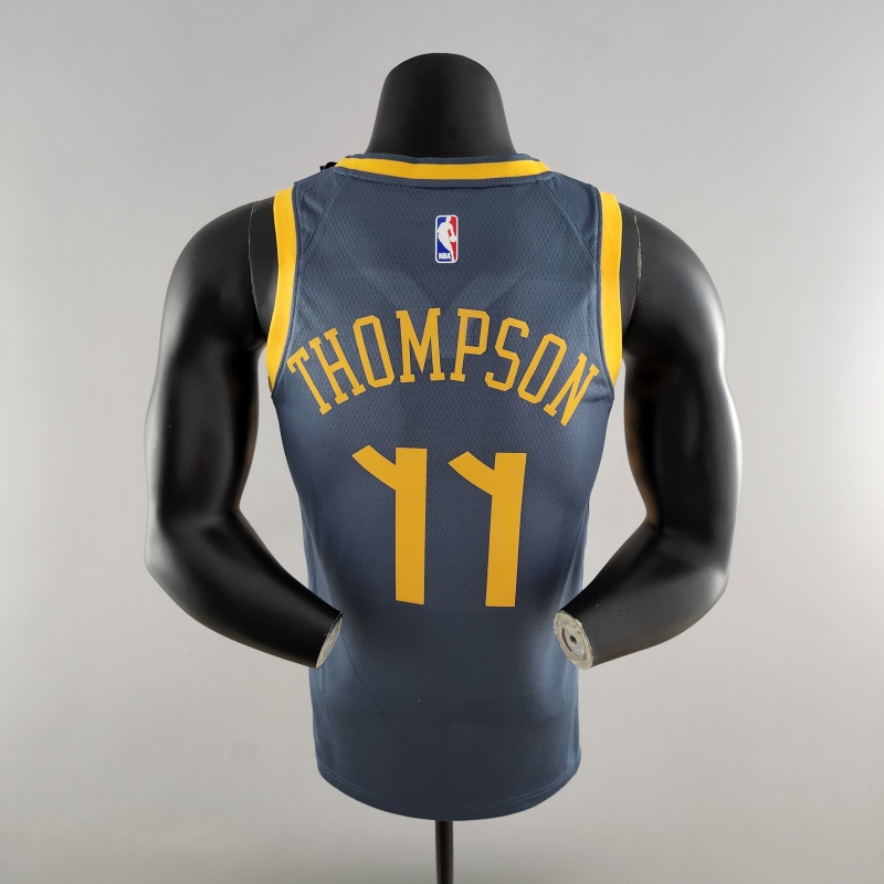 2018 HOMPSON #11 Golden State Warriors Grey NBA Jersey