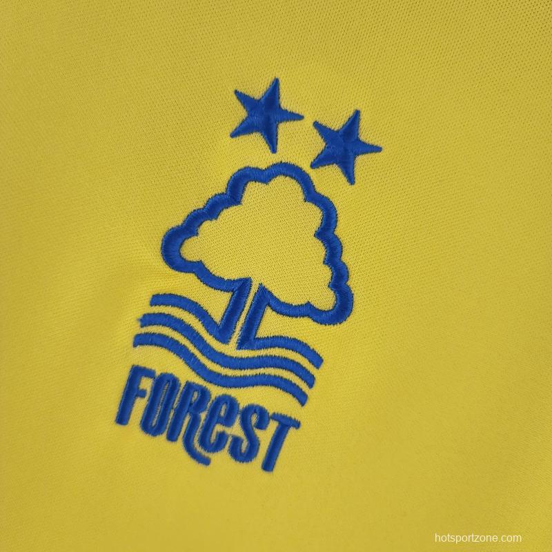 22/23 Nottingham Forest Away Soccer Jersey
