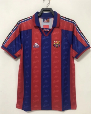 Retro 96/97 Barcelona Home Soccer Jersey