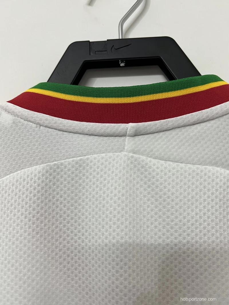 Retro 2002 Senegal White Jersey