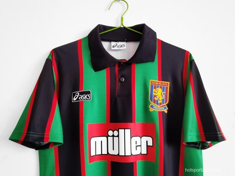 Retro 1993/95 Aston Villa Away Soccer Jersey