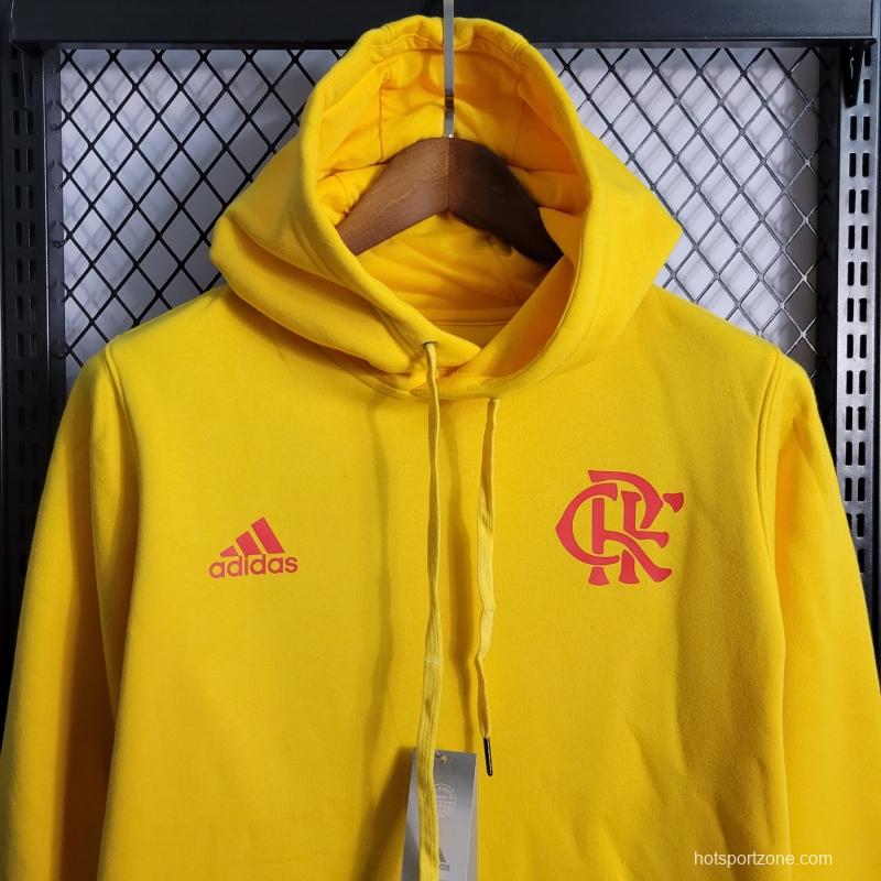 2022 Flamengo Unisex Hoodie Yellow