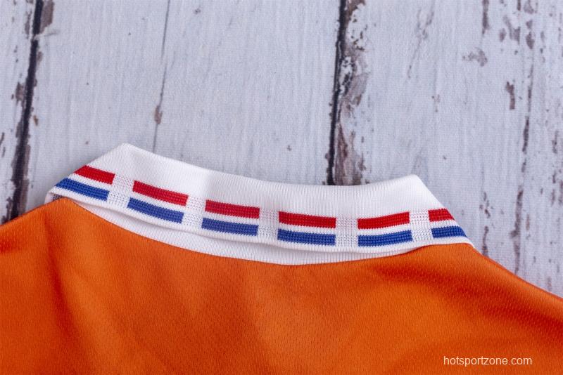 Retro 1996 The Netherlands Home Soccer Jersey