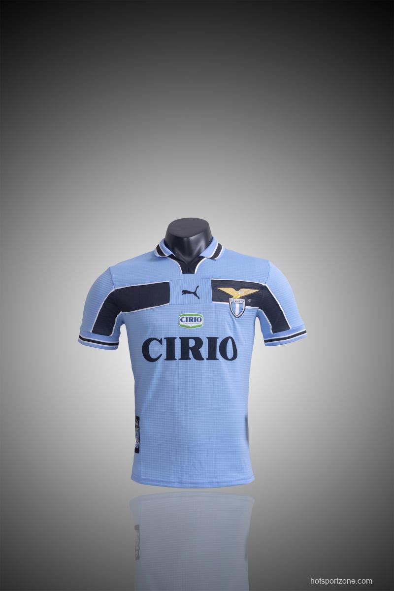 RETRO 98/00 Lazio Home Soccer Jersey