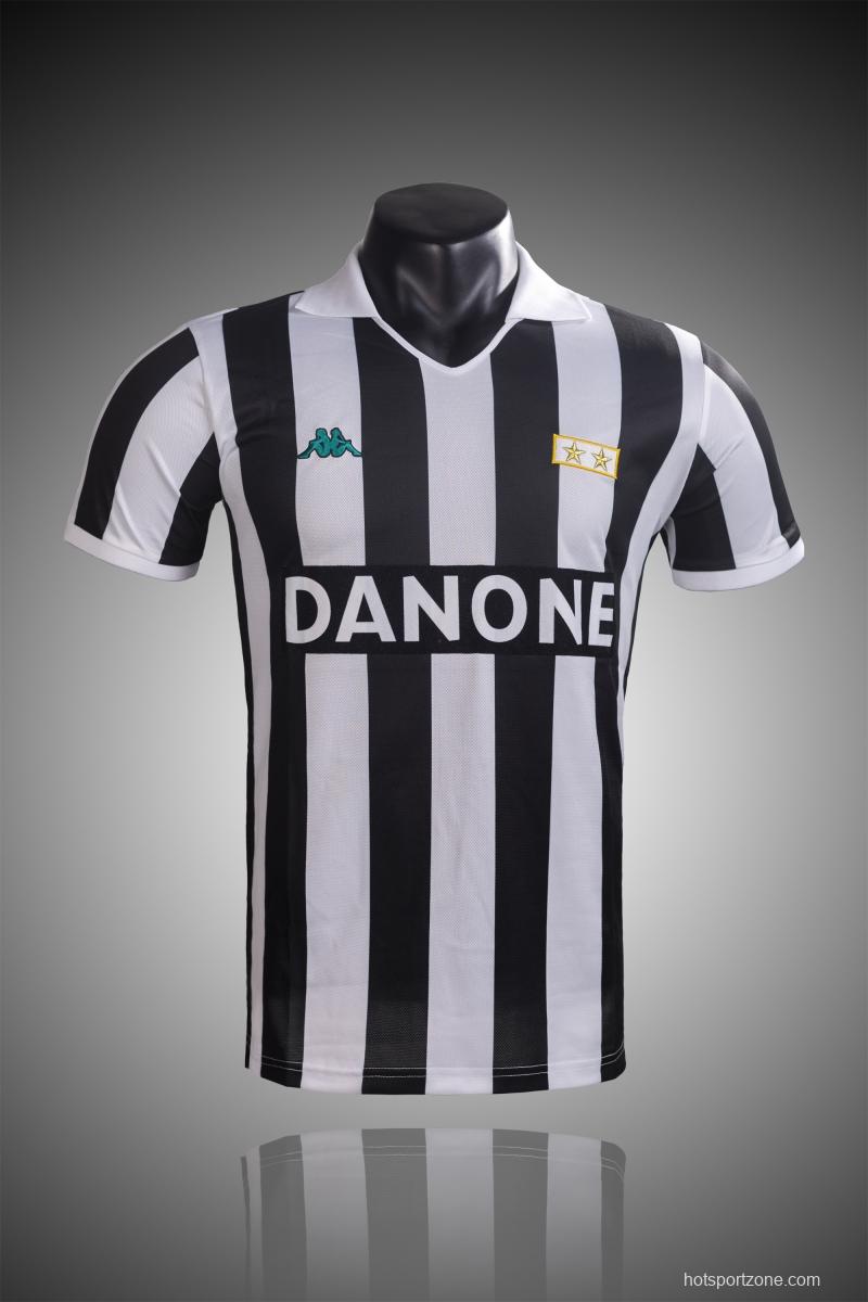 RETRO 92/94 Juventus Home Soccer Jersey