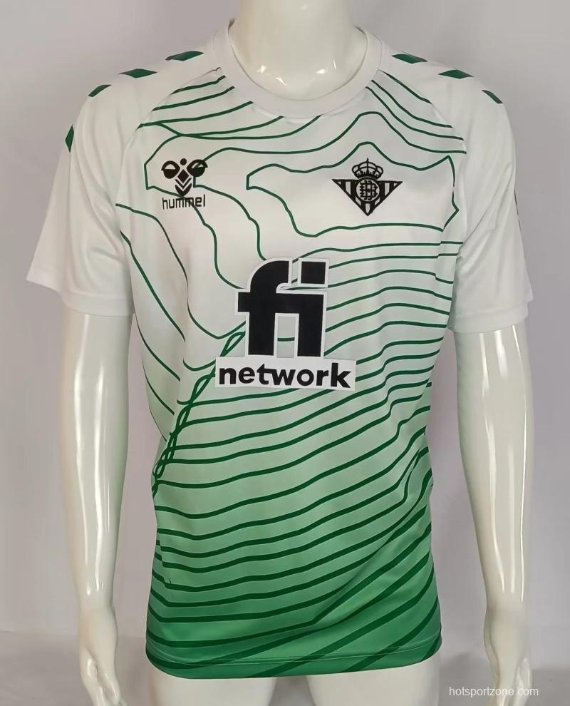 22/23 Real Betis Pre-Match White Jersey