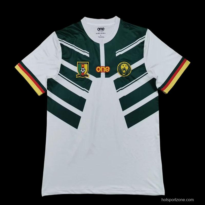 2022 Cameroon White Jersey
