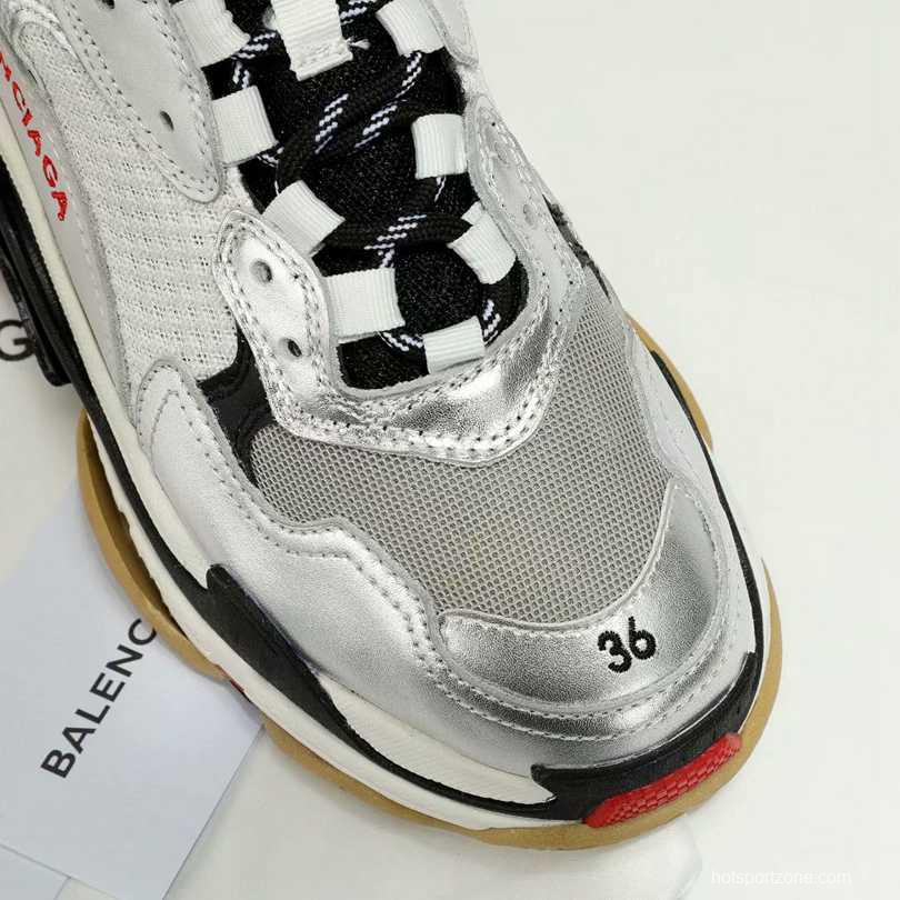 Men/Women Balenciaga Triple-S Sneaker Multi-Color Grey/Black Item 6380340