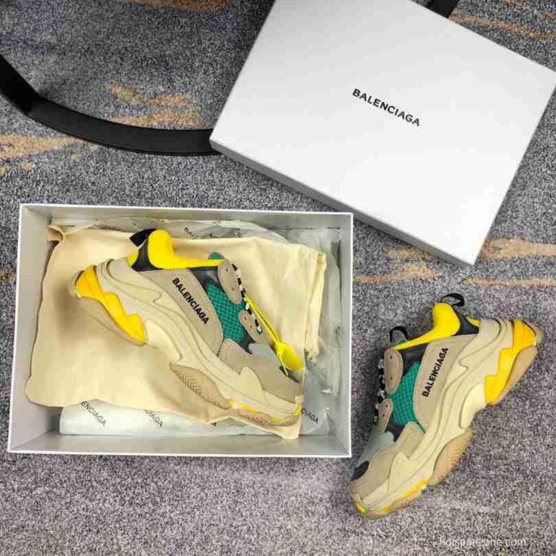 Men Balenciaga Triple-S Sneaker khaki/Green