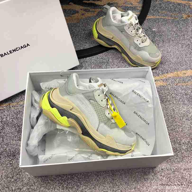 Men Balenciaga Triple-S Sneaker Grey Sneaker