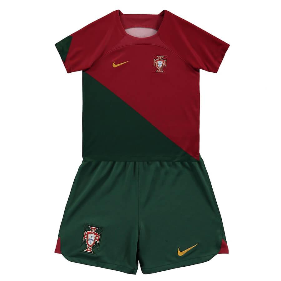2022 Portugal Home Kids Jersey