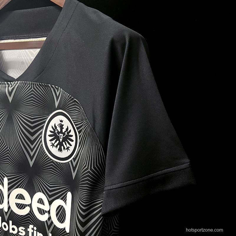 22/23 Eintracht Frankfurt Away Black Jersey