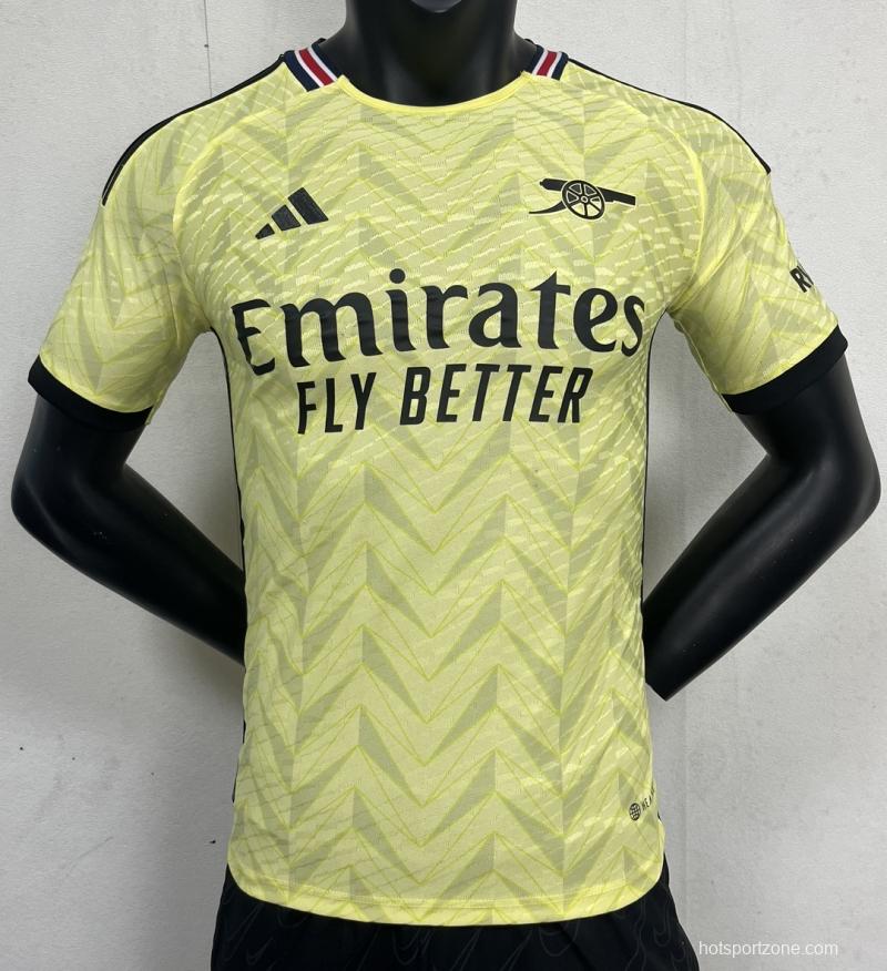 Player Version 23/24 Arsenal Yellow Jersey