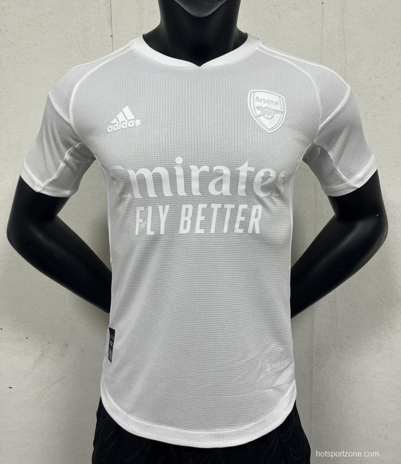 Player Version 23/24 Arsenal All White Jersey
