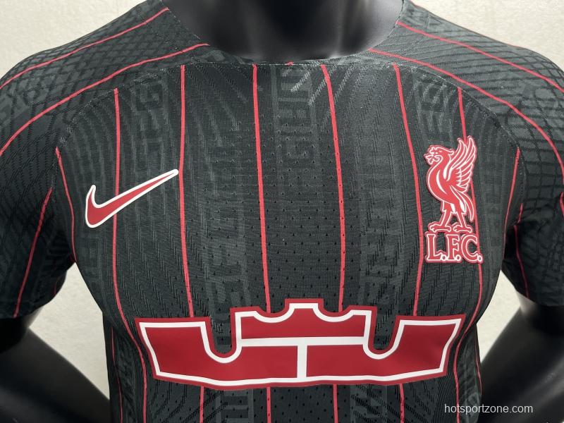 Player Version 23/24 Liverpool xLeBron James Black Jersey