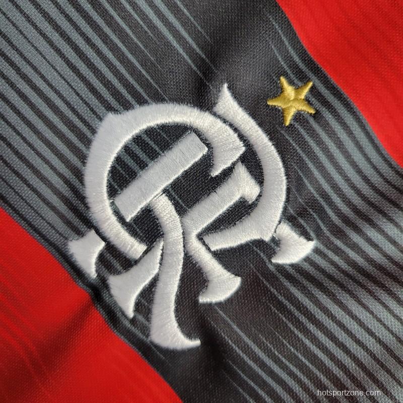 23-24 KIDS Flamengo Home Jersey Size 18-28