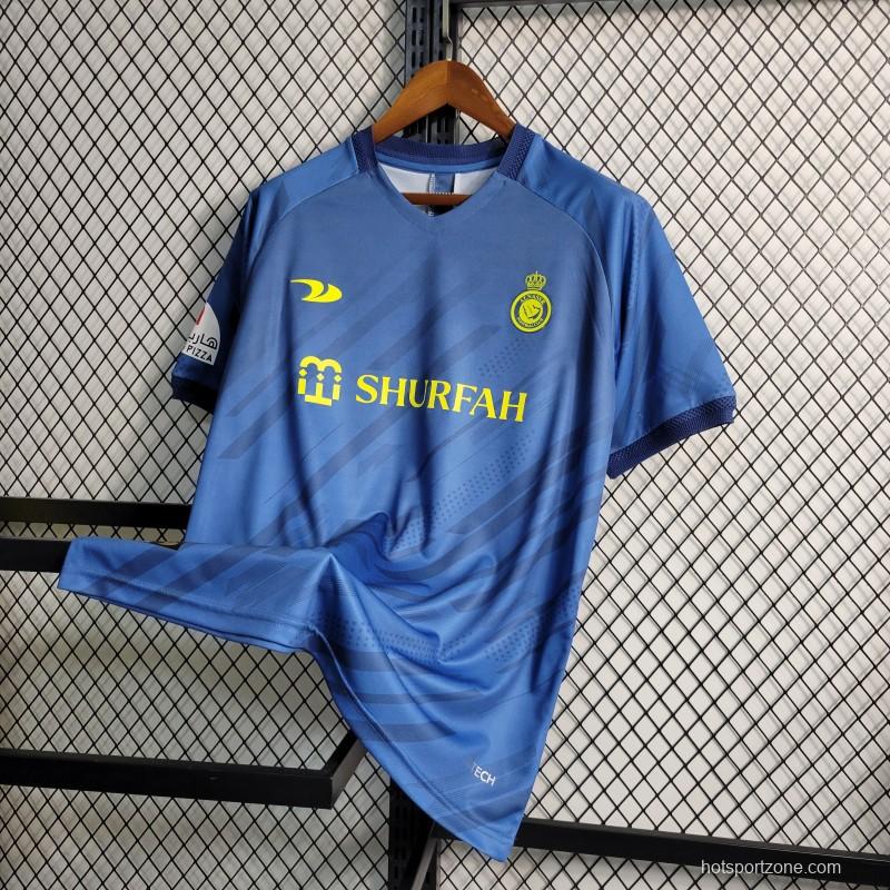 22-23 Al-Nassr FC Blue Away Jersey