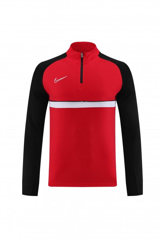 2023 NIKE Red Half Zipper Jacket +Pants