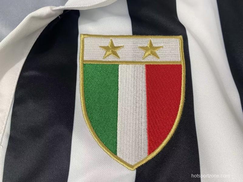 Retro 84/85 Juventus Home Jersey