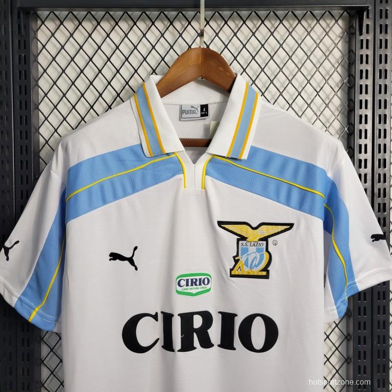 Retro 1998-00 Lazio Third White Jersey