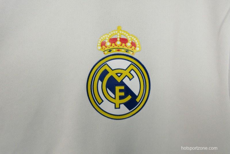 Retro 16/17 Real Madrid Home Jersey