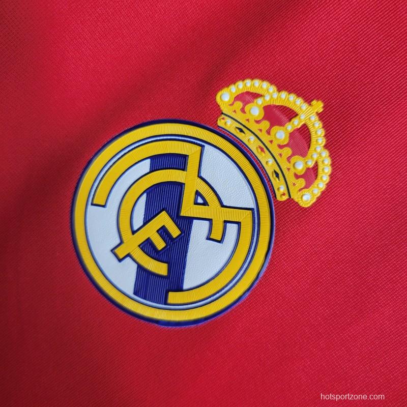 Retro11-12 Real Madrid Away Red Jersey