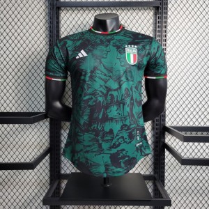 Player Version 2023 Italy Special Edition Green Jersey