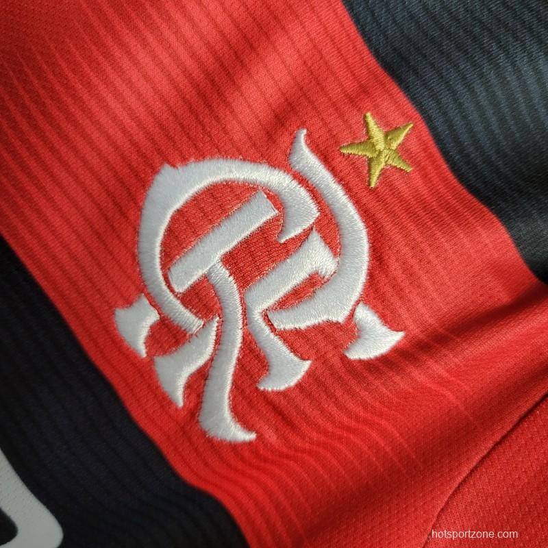 23-24 Flamengo Home Soccer Jersey Baby  6-18 Month