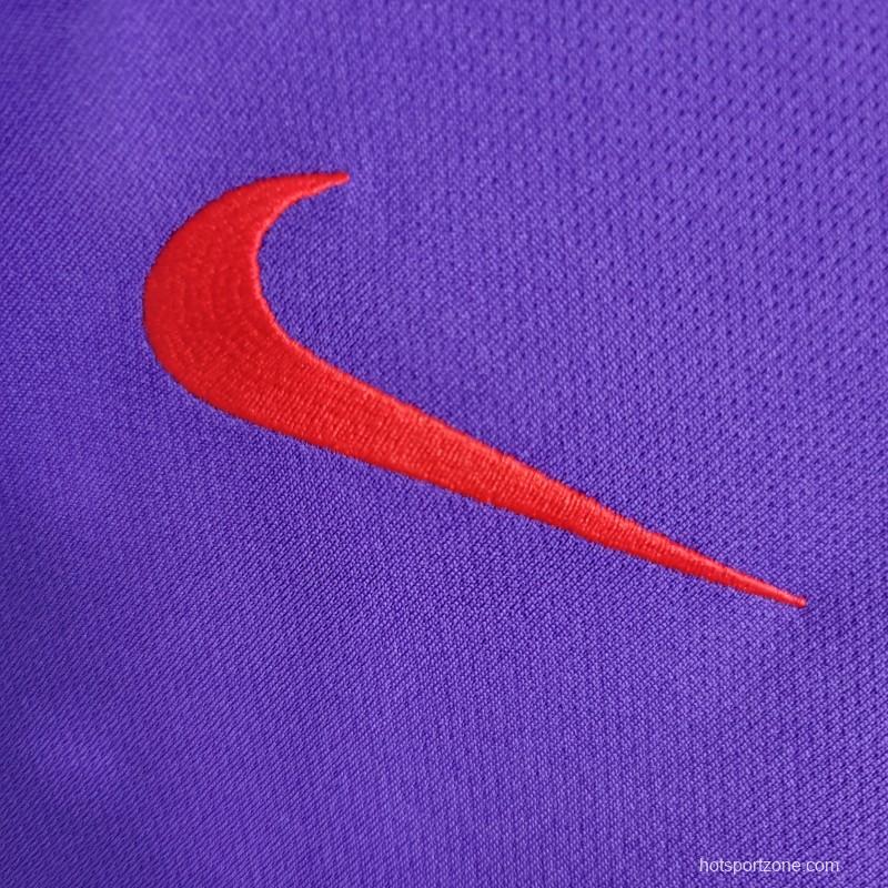 23-24 PSG Purple Training Jersey