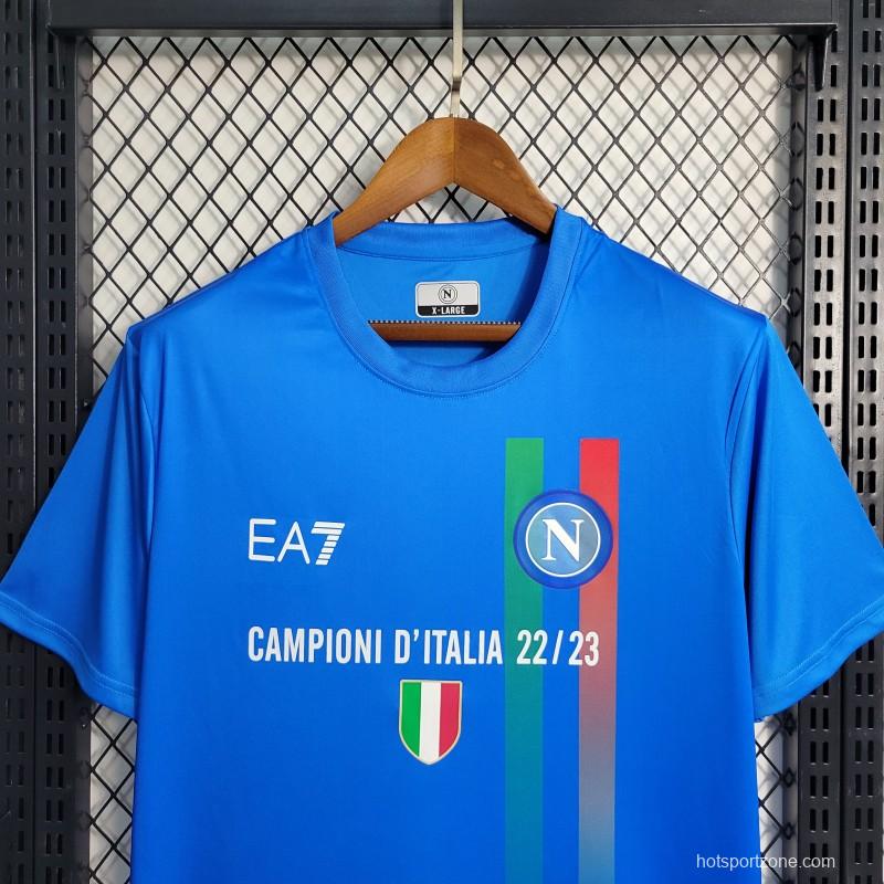 23-24 Napoli Champions Version Jersey