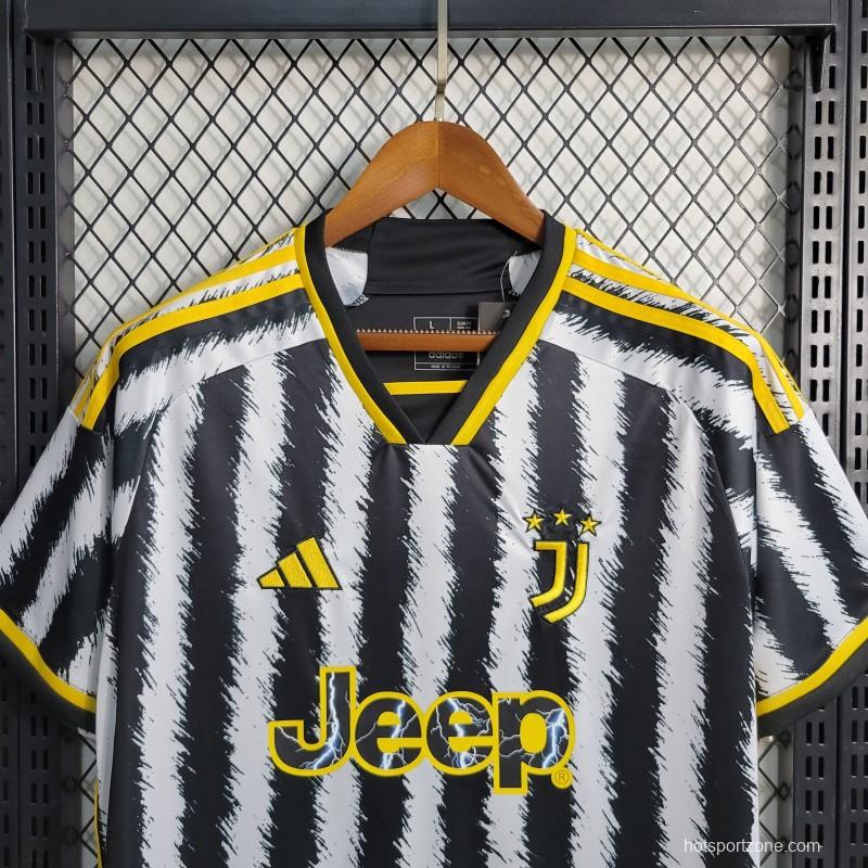 23-24 Juventus Home Jersey