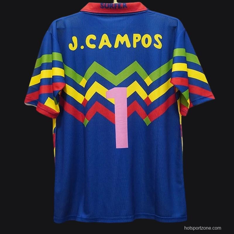 Retro 1994 Mexico Jorge Campos Goalkeeper Jersey