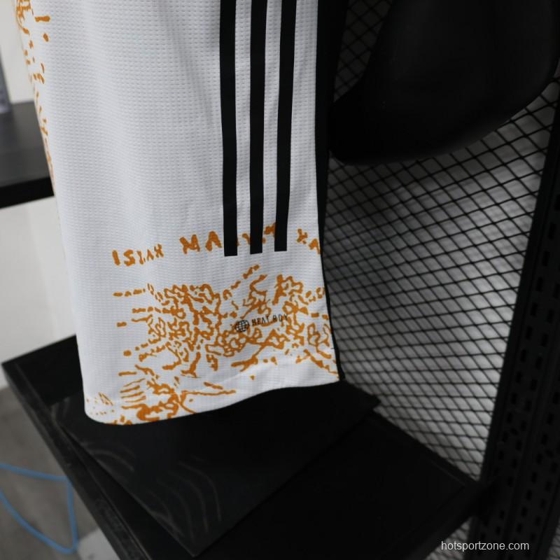 Player Version 2023 Argentina White/Brown Special Jersey