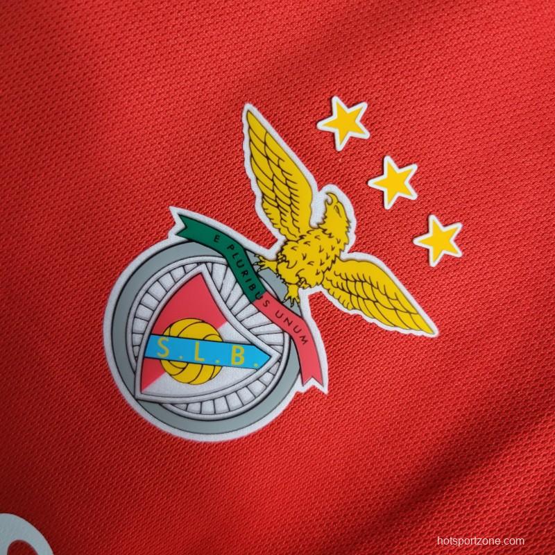 23-24 KIDS Benfica Home Jersey Size 16-28