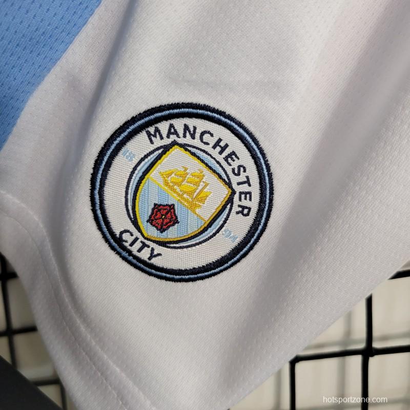 23-24 Kids Manchester City Home Jersey