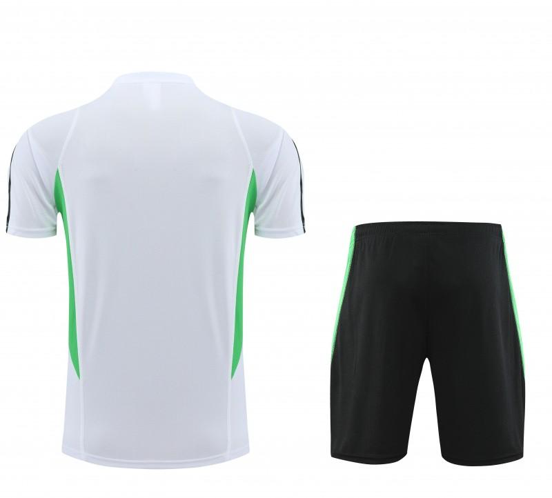 23 24 Manchester United White Short Sleeve+Shorts