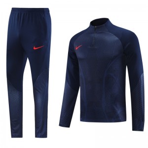 2024 Nike Navy Half Zipper Jacket+Pants
