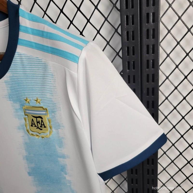 Retro 2019 Argentina Home Jersey