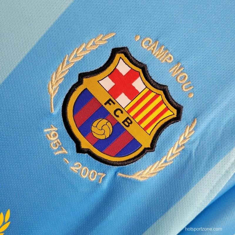 Retro 07/08 Barcelona Away Jersey