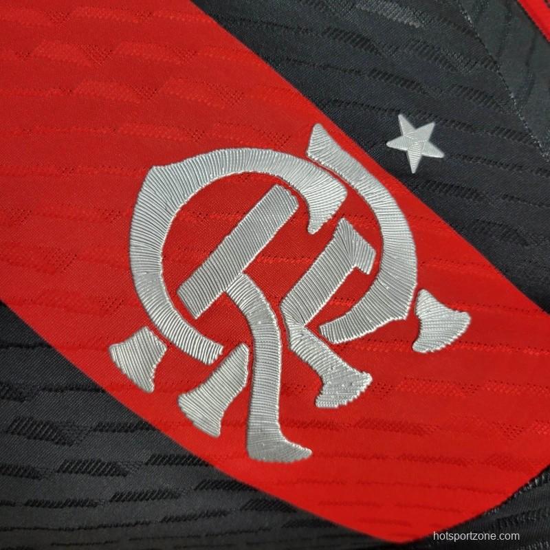 24/25 Player Flamengo Home Long Sleeve Jersey
