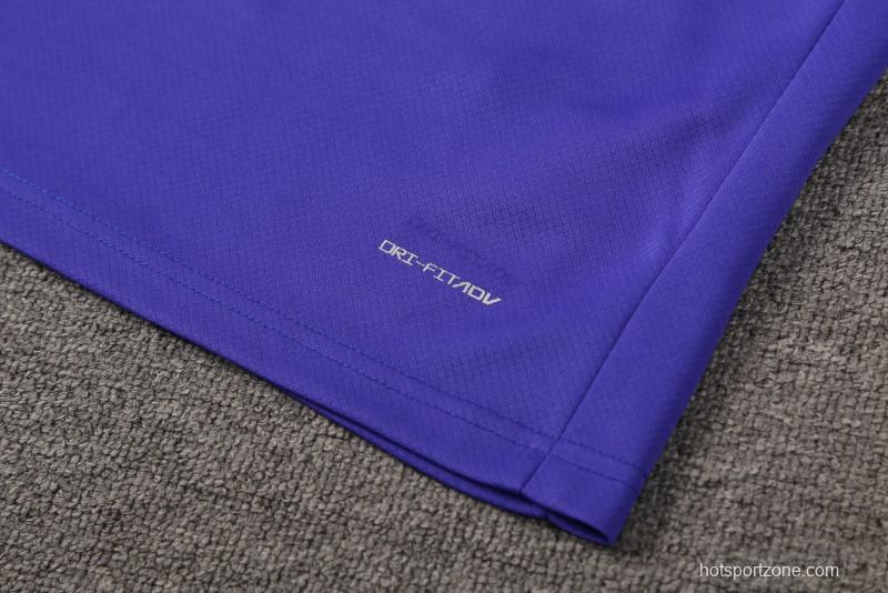 24/25 Barcelona Blue Short Sleeve Jeresy+Shorts