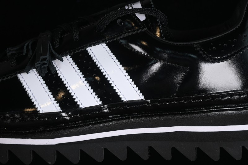 Adidas Superstar Clot IH5953 Preppy Style Shell Toe Sneakers with Perforated Leather - IH5953