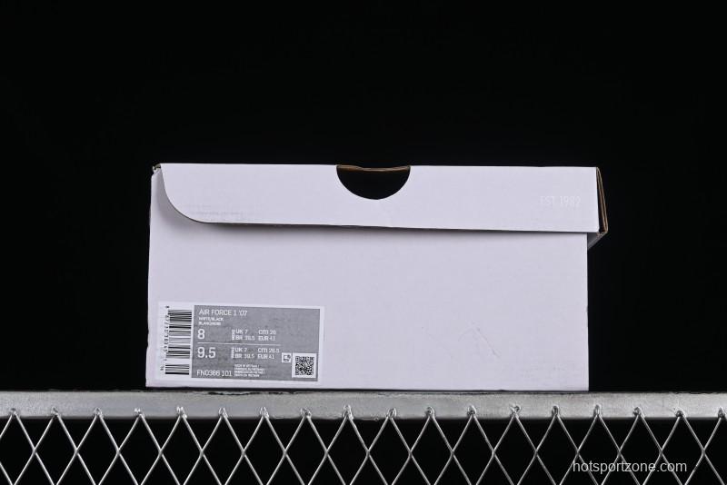 Nike Air Force 1 '07 Low Custom Anime Theme Gradient Brown Swoosh Casual Sneakers - FN0366-103