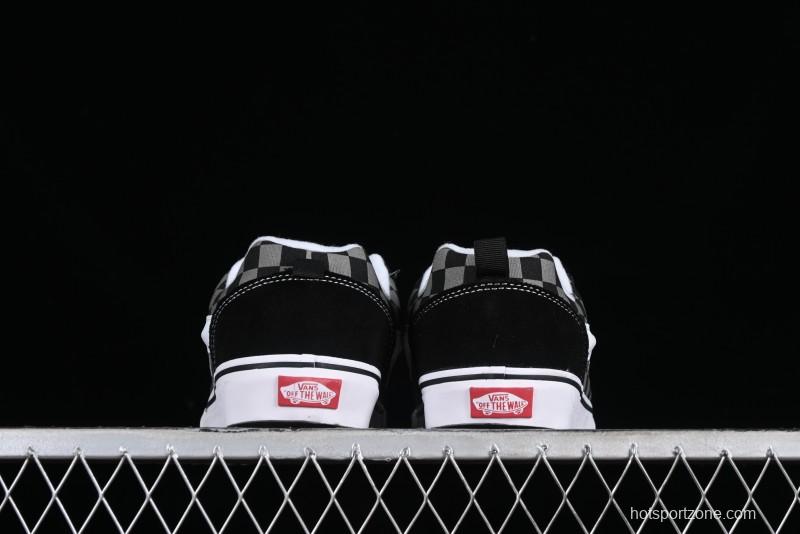 Vans Classics Knu Skool Retro Skate Shoes with Thick Tongue and Oversized Toe - VN0009QCB9P