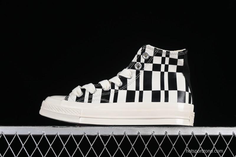 Converse 1970s Summer New Checkerboard High Top Casual Canvas Shoes - A08764C