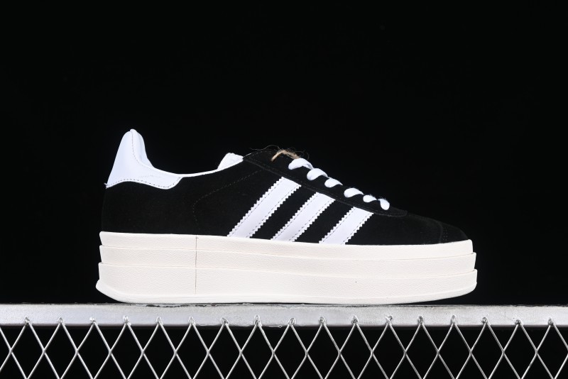 Adidas Originals Gazelle Bold HQ6912 Low-Top Sneakers with Thick Sole for Casual Wear Anti-Slip and Durable - HQ6912