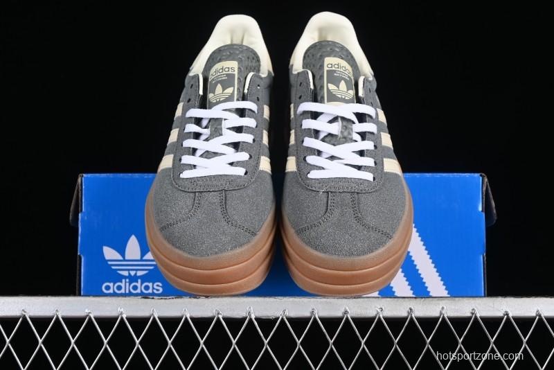 Adidas Originals Gazelle Bold IE0428 Low-Top Sneakers with Thick Sole for Casual Wear, Anti-Slip and Durable - IE0428