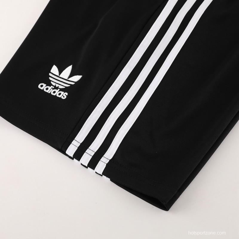 24/25 Adidas Original White Short Sleeve Jersey+Shorts