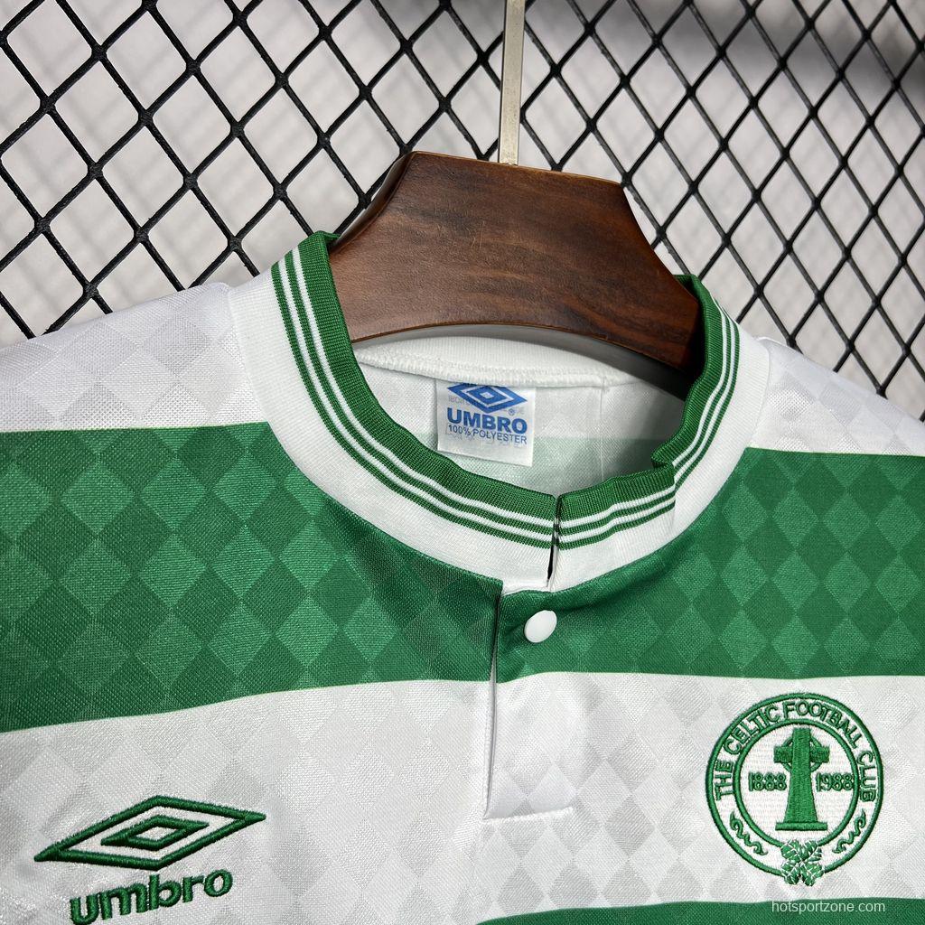 Retro 87/88 Celtic Home Jersey